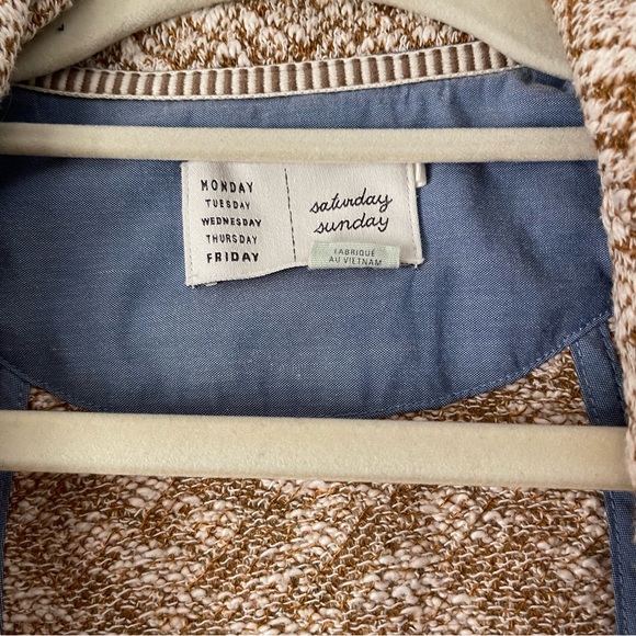 Saturday/sunday Anthropologie knit blazer - Picture 3 of 4